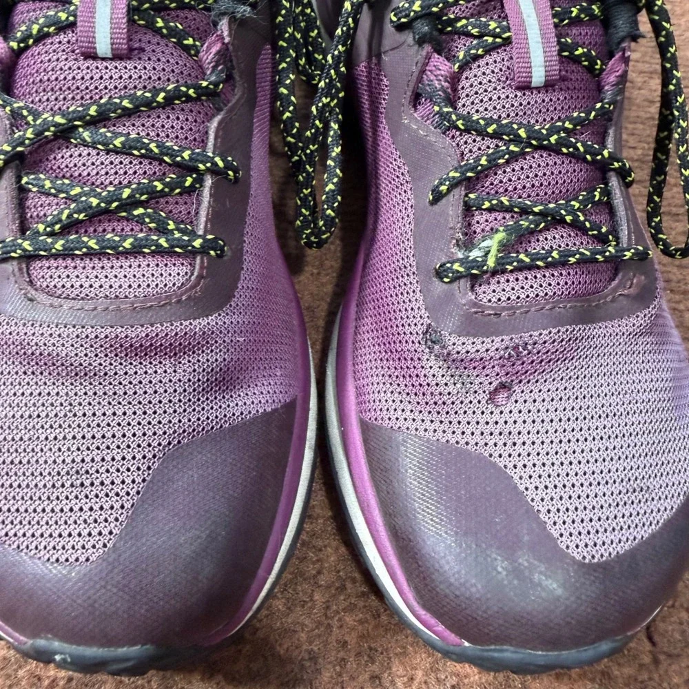 Merrell Antora 2 Womens Trail Running Shoes Purple Black Vibram J066700 Size 9.5